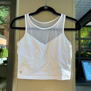 Senita mesh crop top